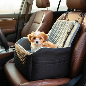 Siège de <span class=keywords><strong>voiture</strong></span> pour animaux de compagnie, protecteur de siège, nid en éponge, sécurité, antidérapant, matelassé en diamant, installation facile, siège de <span class=keywords><strong>voiture</strong></span> pour <span class=keywords><strong>chien</strong></span> - Product Image 2