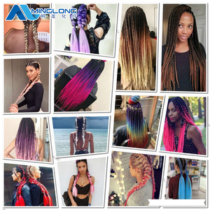 Campione Gratuito: Estensione per Trecce Jumbo-<span class=keywords><strong>Hair</strong></span>-Braid Sup X 400 <span class=keywords><strong>Gr</strong></span> da 82 Pollici, Alta Qualità, Capelli Sintetici ad Alto Contenuto di Fibre - Product Image 6