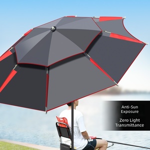 NUEVO <span class=keywords><strong>Sombrilla</strong></span> de <span class=keywords><strong>Pesca</strong></span> Grande para Exteriores, 1.8-2.6M, Plegable, Ajustable, Anti-UV, Protección Solar, Resistente al Viento y a la Lluvia, <span class=keywords><strong>Sombrilla</strong></span> de Playa - Product Image 6