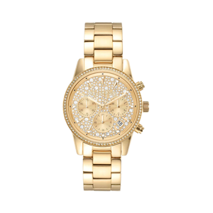 クォーツムーブメントETAレディースMラグジュアリーウォッチクリスタルダイヤルステンレス鋼ストラップ - Product Image 3