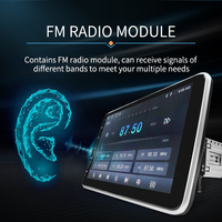 10.1 pouces rotatif Double din voiture stéréo 2 din android autoradio mp5 lecteur autoradio audio voiture lecteur dvd navigation gps