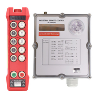 Control Remoto Inalámbrico Industrial de 10 Botones, de Una Sola Velocidad, Impermeable IP66, Anti-interferencias, con Bloqueo, Modelos AB y A+B