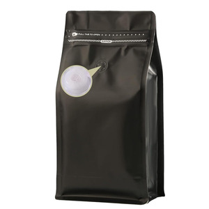 Bán buôn tám mặt con dấu nhôm lá bao bì thực phẩm túi thực phẩm cấp trà cà phê 500g Đậu Nhựa đứng lên túi - Product Image 1