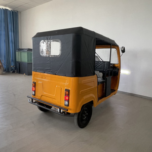 Tuk tuk ba bánh 72V điện ba bánh 3000W điện mở cơ thể dù để che nắng tán động cơ 400kg tải trọng 500kg chứng nhận cho xuất khẩu - Product Image 4