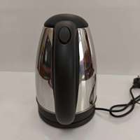 Bouilloire électrique en acier inoxydable KYYW-001 1,8 L 1500 W, ébullition rapide, eau chaude, sans fil, arrêt automatique, protection contre l'ébullition à sec, sans BPA