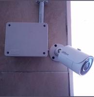 Kotak Pelindung CCTV Kotak Pemantauan Listrik Kotak Baja Kotak Panel Kontrol Luar Ruangan