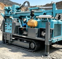 Plataforma de Perforación de Pozos de Agua Mineral y Exploración de Diamantes, Totalmente Hidráulica, Diésel, con Control PLC, de 600-800m de Profundidad