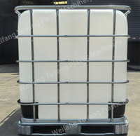 Máquina extrusora-sopladora automática de doble capa y doble estación, ahorro energético para contenedores IBC de HDPE