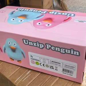 Juguete Antiestrés de Pingüino Gigante Suave de TPR, Descomprimible, Disponible en Stock - Product Image 3
