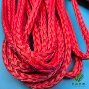 Cordon de <span class=keywords><strong>treuil</strong></span> synthétique LANXIN en UHMWPE <span class=keywords><strong>Dyneema</strong></span>, haute résistance, résistant à l'abrasion, résistant aux UV, anti-coupure, léger, tressé - Product Image 4