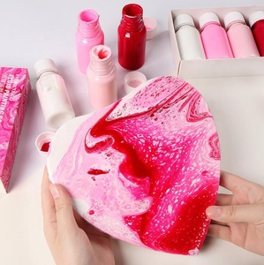 Nuova pittura acrilico versando colori personalizzati acrilico versare vernice per il fai da te pittura su ceramica - Product Image 6