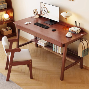 Escritorio de ordenador de pared Simple de madera maciza para el dormitorio del Hogar Escuela primaria y secundaria para estudiantes para <span class=keywords><strong>estudio</strong></span> y escritura - Product Image 2