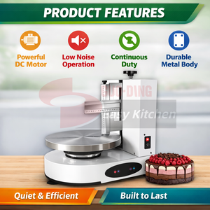Macchina per Decorazione Torte ad Alta Efficienza, Spalmatrice per Crema e Burro - Product Image 3