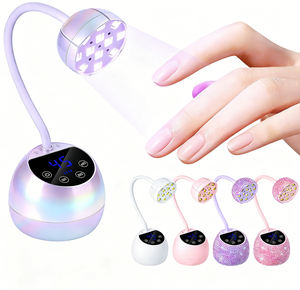 Lampe à LED rechargeable pour ongles, anti-noircissement des mains, séchage rapide du vernis gel, pour faux ongles, manucure, salon, lampe à ongles à domicile - Product Image 1