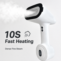 Défroisseur Vapeur Portable Mini à Aspiration Manuelle, Réservoir d'Eau Amovible à Auto-Aspiration, Arrêt Automatique, Certifié ROHS, Meilleure Vente