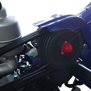 15-Horsepower Diesel Rotary Tiller 22hp Used Farms <b>Walking</b> Tractor with Complete Hand-Guided <b>Machine</b> Core Motor Component - Product Image 4