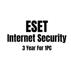 100% Online Echte Licentie Eset Internet Security Digitale Sleutel 1Pc 3 Jaar Privacy Bescherming Antivirussoftware Door Stuur E-Mail