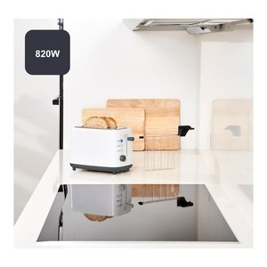 เครื่องปิ้งขนมปัง 820W รุ่น BXTOA820E สีขาว กำลังไฟสูงเพื่อการปิ้งที่สมบูรณ์แบบ - Product Image 4