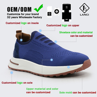 Sneakers en tricot personnalisées LANCI, votre propre design, ajustement parfait, artisanat haut de gamme, sneakers de luxe de créateur