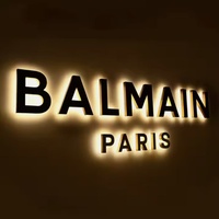 Enseignes publicitaires 3D LED rétroéclairées personnalisées pour magasins, bâtiments, voitures - Logo d'entreprise extérieur avec éclairage