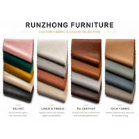 Chaise Papillon en Tissu Velours Écologique Certifié E0, Mousse Haute Densité, Cadre en Acier, Hauteur Réglable, pour Salle à Manger et Usage Commercial
