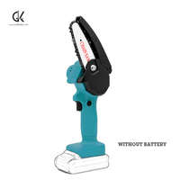 Mini scie à chaîne électrique 550W, 4 pouces, travail du bois, batterie au Lithium, élagage, tronçonneuse, coupe-bois, outil Rechargeable de jardin sans fil