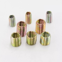 High Quality 304 Stainless Steel Galvanized Fasteners Polished Furniture Insert Bushing 'D' Nut Metric Thread Inserts Right Hand