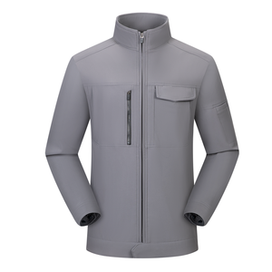 Giacca da Lavoro Unisex Certificata ASTM/CE N/SP 88/12, Traspirante, Impermeabile, Elastica, Comoda, con Logo Personalizzato a Trasferimento Termico Plus - Product Image 2