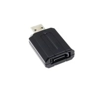 Adaptador USB 3.0 a SATA/Convertidor USB 3.0 a eSATA de Material ABS con Chipset JM539, Intercambiable en Caliente