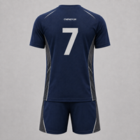 Ensemble de maillot et short de volley-ball personnalisé Elite Minimalist avec bordure réfléchissante
