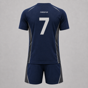 <span class=keywords><strong>Conjunto</strong></span> de Camiseta y Pantalones Cortos de Voleibol Minimalistas Elite Personalizados con Detalles Reflectantes - Product Image 2