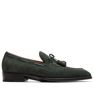 Mocassini Penny da <span class=keywords><strong>Uomo</strong></span> in Pelle Bovina Premium con Nappe, Suola in Vera Pelle, Stile Casual Business, Tinta Unita - Product Image 1