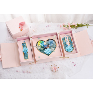 <span class=keywords><strong>Rosas</strong></span> preservadas <span class=keywords><strong>en</strong></span> caja Lover Eternal Rose Gift case "I Love You" <span class=keywords><strong>Rosas</strong></span> preservadas y plantas Box Set como regalo del Día de San Valentín - Product Image 4