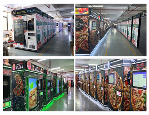 IPLAYSMART Auto Express Cartoon <span class=keywords><strong>Pizza</strong></span>-Verkaufsroboter mit Infrarot-Ofen Intelligente Pizzamaschine <span class=keywords><strong>Pizza</strong></span>-Verkaufsautomat - Product Image 5