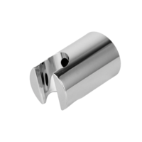 Support de Douche Multifonctionnel en Plastique Chromé Style Moderne pour Douchettes à Main et Robinets de Bidet de Salle de Bain