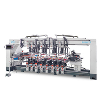 Perceuse automatique JIYU Z15XLBDT-2 à 15 rangées pour perçage sur les quatre côtés, idéale pour divers scénarios d'utilisation de meubles de garde-robe et de bureau.