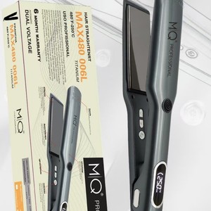 Mq Professional Hair Straightener 480F 250C <b>Titanium</b> With Temperature Display For Salon Use - Product Image 2
