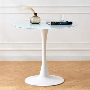 Meuble de bureau de salon rond tulipe minimaliste <span class=keywords><strong>Table</strong></span> centrale en marbre Petite <span class=keywords><strong>table</strong></span> basse - Product Image 1