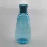 Bouteille de rince-bouche de scellant sérigraphié en plastique PET de luxe de 200ml avec bouchon à vis