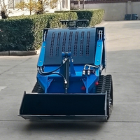 Mini-chargeuse compacte électrique 500 kg de charge utile, alimentation au lithium, certifiée CE, couple élevé, contrôle facile