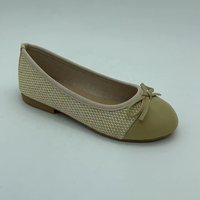 Ballerines décontractées mignonnes pour filles, bout rond, printemps, été, automne, confortables, souples, chaussures d'école pour enfants