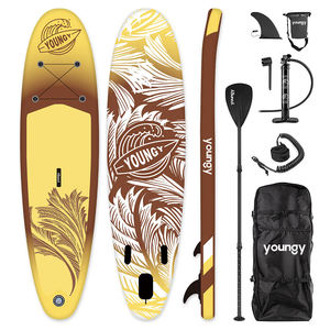 スタンドアップパドルボード ソフト フィッシング ISUP ダブルレイヤー サーフボード SUP パドル カーボンファイバー 電動モーター付き ウォーターボート - Product Image 5