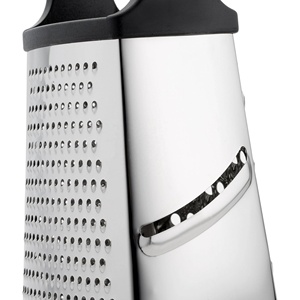 Chuyên Nghiệp Phô Mai Vắt Thép Không Gỉ Xl Kích Thước <span class=keywords><strong>4</strong></span> Bên Hoàn Hảo Hộp Vắt Cho Phô Mai Parmesan, Rau, Gừng Nhà Bếp Gr - Product Image 5