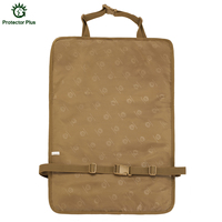Organisateur de rangement suspendu tactique multi-compartiments en PVC pour système de panneaux, avec pochettes détachables pour siège de voiture/véhicule