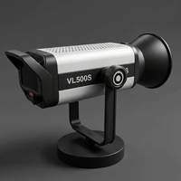 Nouvelle conception, éclairage audio-vidéo professionnel en métal RGB LED 500W, température de couleur réglable, montage Bowen, lumière de photographie