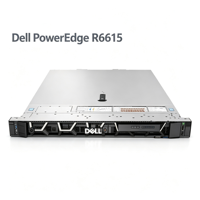 Matériel informatique de serveur 1U de niveau entreprise, conçu pour une utilisation continue sur de longues périodes, serveur Dell R6615 1U