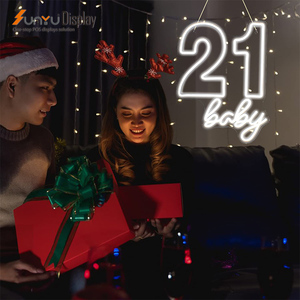 Sunyu phổ biến tùy chỉnh miễn phí thiết kế bữa tiệc sinh nhật Acrylic Led Neon dấu hiệu - Product Image 3