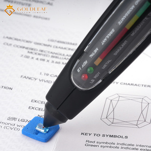 Diamante de Corte Radiante de 1.19ct, Color Azul Intenso, VS1, Cultivado en Laboratorio, con Certificado IGI, Procedente de Guangxi, para Joyería - Product Image 4