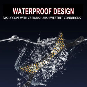 JHS nouveau système d'éclairage de moto universel 12V Led Triangle Devil Eagle Eyes Lights pour voiture Accesorios Para Moto Lights - Product Image 6