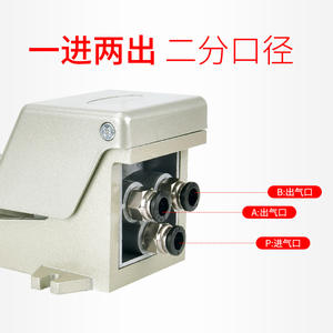 Vanne à pédale pneumatique à trois voies à deux positions, commande manuelle, ST402, cylindre inversé, interrupteur FV320FV420, OEM personnalisable - Product Image 3